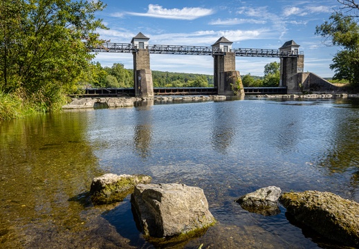 Stauwehr Echthausen II in der Ruhr