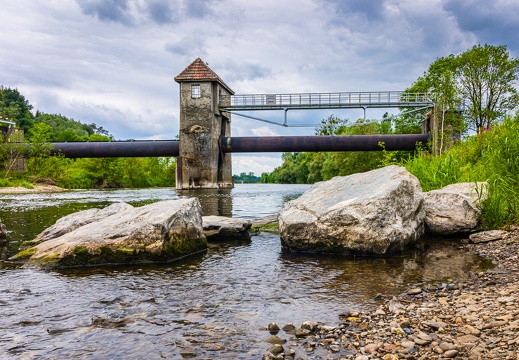 Trommelwehr an der Ruhr