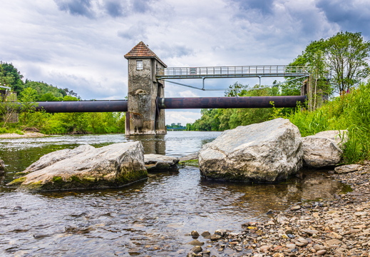 Trommelwehr an der Ruhr