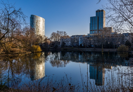 Spiegelung im Kaiserteich