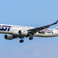 DUS Embraer E195LR SP-LNG (Visit North Moravia Livery)