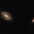 M 81 / Bodes Galaxie und M82 / Zigarrengalaxie